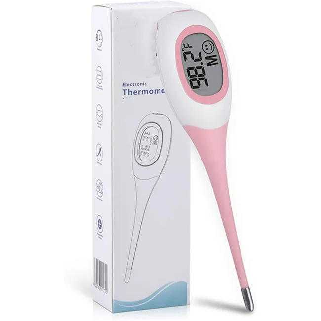 8S High Sensitive Digital Veterinary Thermometer Animal Pet Anal Mouth Armpit Thermometer For Cats Dogs
