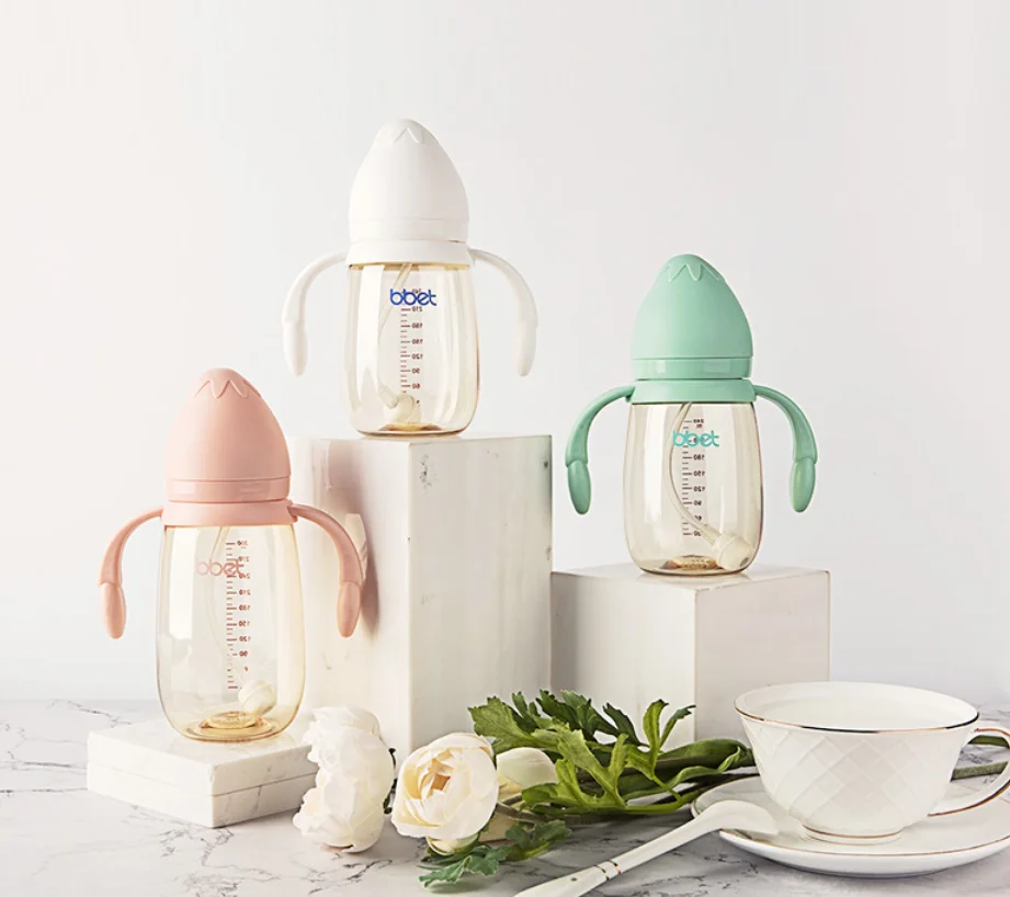 3oz 8oz 10oz PPSU milk bottles strawberry shape feeding bottle baby formula feeding bottle wholesale