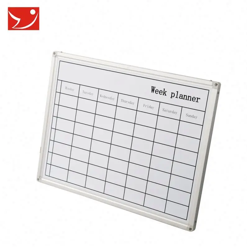 Customized Calender Month Week Planning Board