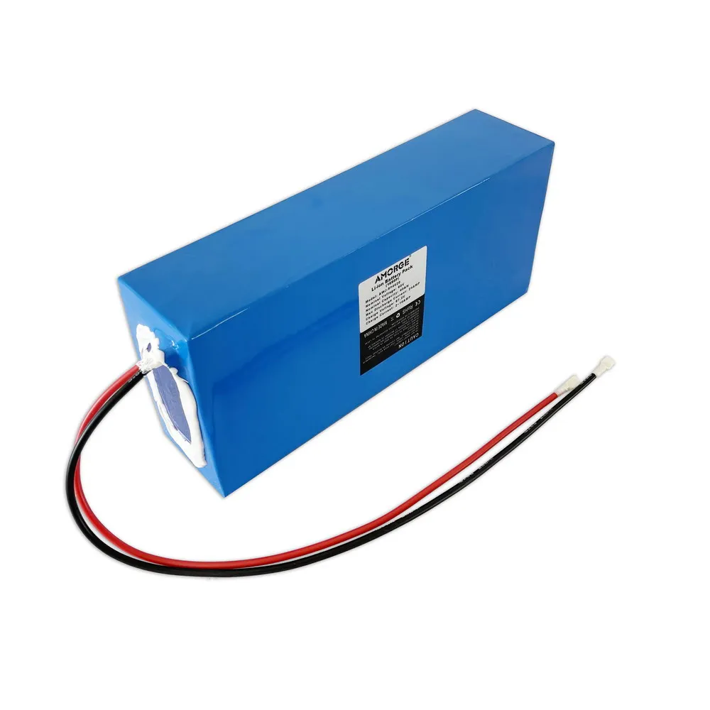 Amorge 16S8P 21700 Cells 60v 40ah Lithium Battery Pack for Electric Scooter Rechargeable Battery