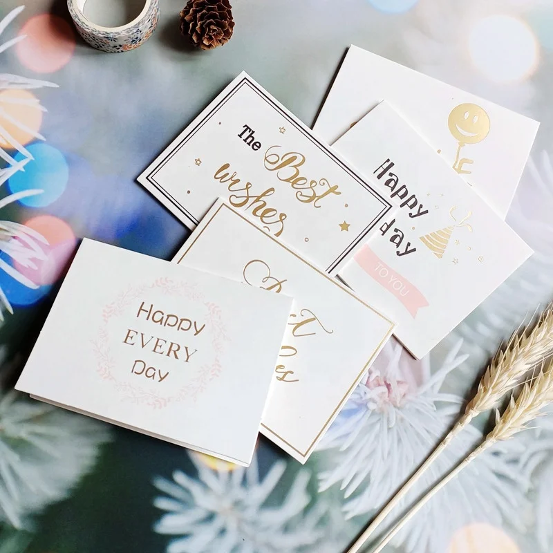 Adorable Watercolor Cat Greeting Card Set 3D Paper Postcards for Invitation Birthday Business or Christmas