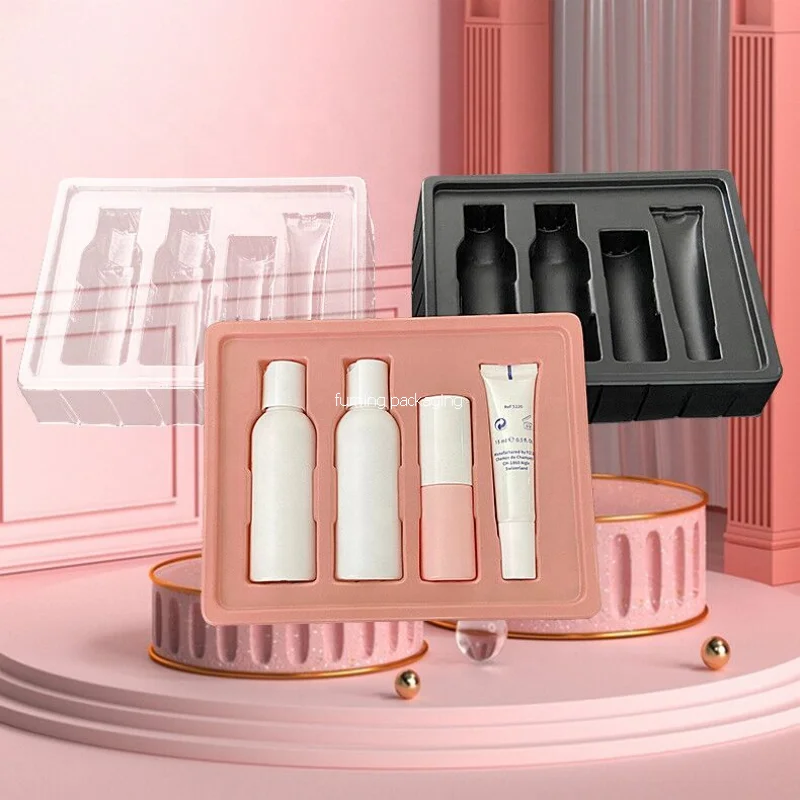 Rejuvenating Set Acetate Box Printed Face Brush makeup brush Set Boxes FACE MASK Blister Packaging Tray