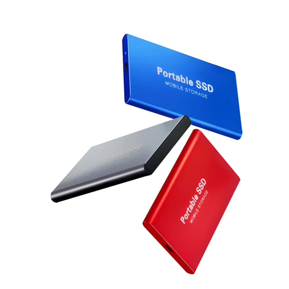 2021 New High Speed Mini Mobile SSD External Hard Disk Laptop Computer External for Desktop Laptop 500G 1TB 2TB 4TB