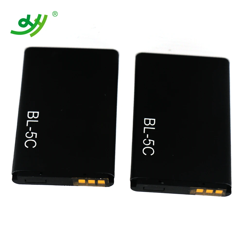 Оригинальный аккумулятор 1020mAh батарея для мобильных телефонов 3 7 V BL-5C NOKIA BL 5C 1200 1208 1600 1650 105 106 E60 N70