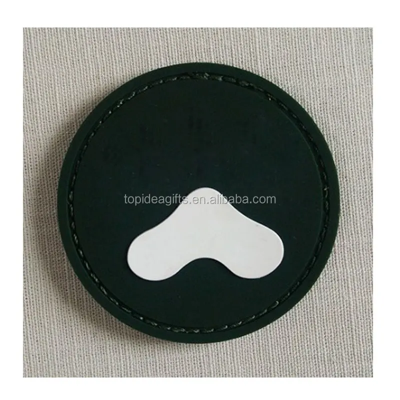 Factory Creative trendy soft pvc silicone material patches for film promotional with adhesive sticker