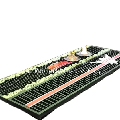 Custom high quality PVC bar mat