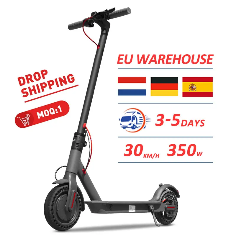 QMWHEEL EU Warehouse E-Scooter 350W Brushless Motor 350W Brushless Motor Sharing Electric Scooter