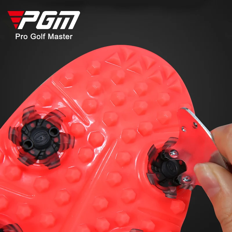 PGM ZP026 easy golf shoe replacement spikes 10 pieces golf shoe spikes with tool