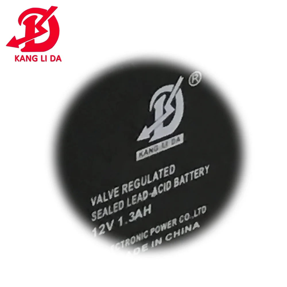 12v 1.3ah rechargeable 12 volts 1.3 amp 20hr sealed lead acid battery