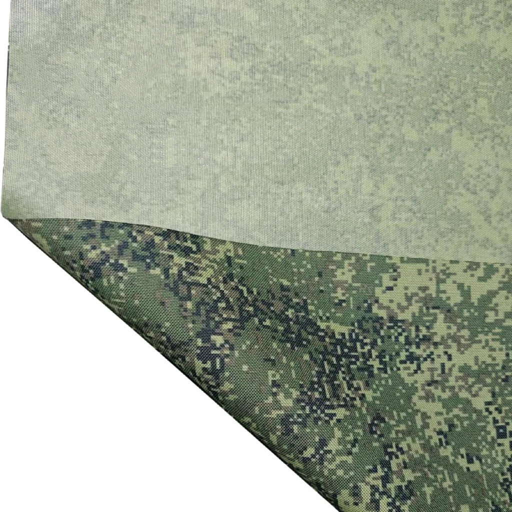 EMR Russian Camouflage 1000D Air Variable Silk Polyester Pull-Up Waterproof Print oxford