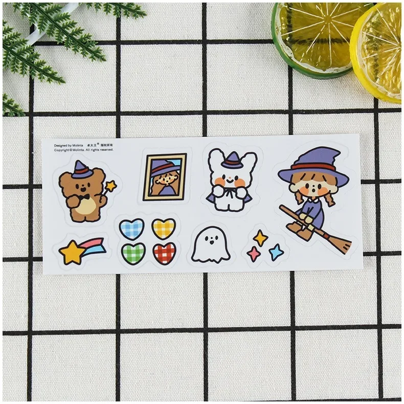 Manufacturer wholesale PVC waterproof transparent self-adhesive sticker label customized color trademark cartoon die cut sticker