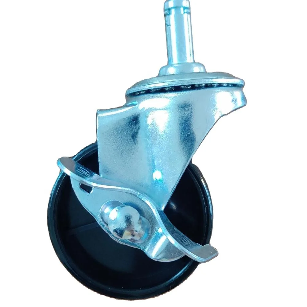 Светлая обязанность Захват Кольцо стержень m8 x 20 черный pp 2 дюйма для шарнирного ролика