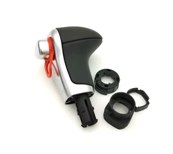 For audi car parts automatic Leather Gear Shift Knob For AUDI Q7 Q5 A3 A4 A5 A6 A7 C6 shifter handball gear knob Car Accessories