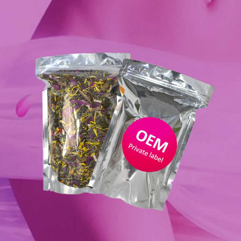 Private Label OEM female private part Organic Womb Vaginal Detox Yoni Steam Herbs vaginal