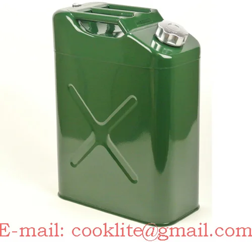 Square Jerry Can with Inner Oil Spout