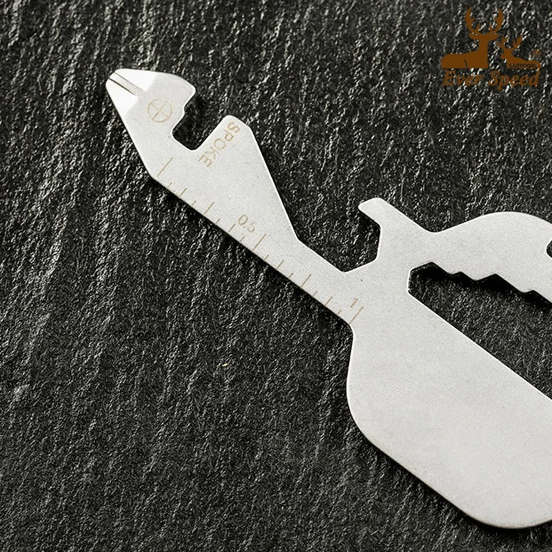 13 in 1 stainless steel 420 keychain multitools bike tools EDC compact pocket tools carabiner repair kit tools