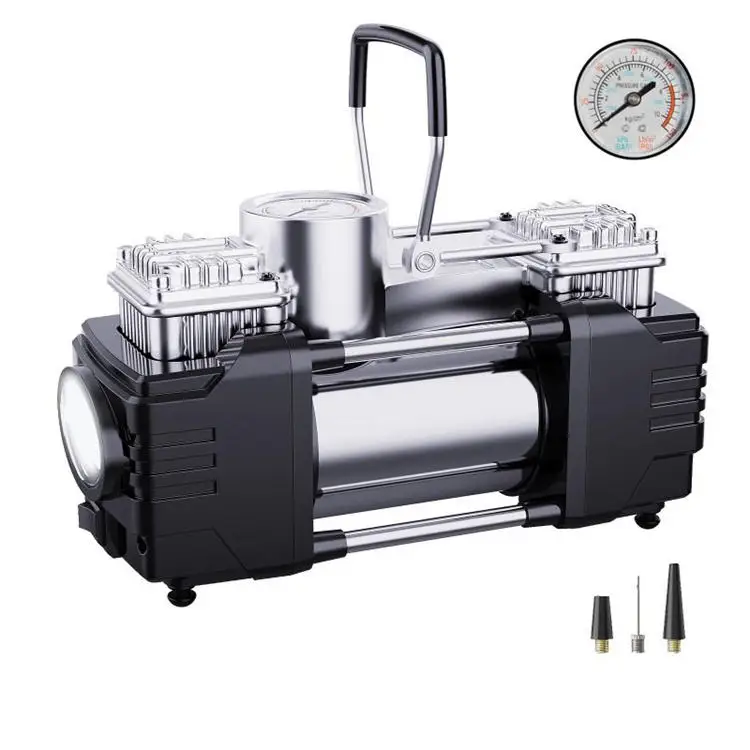 Customized Small Size High Power Tire 12v Vehicle-Mounted Portable Tire Inflator Car Pump Air Compressor