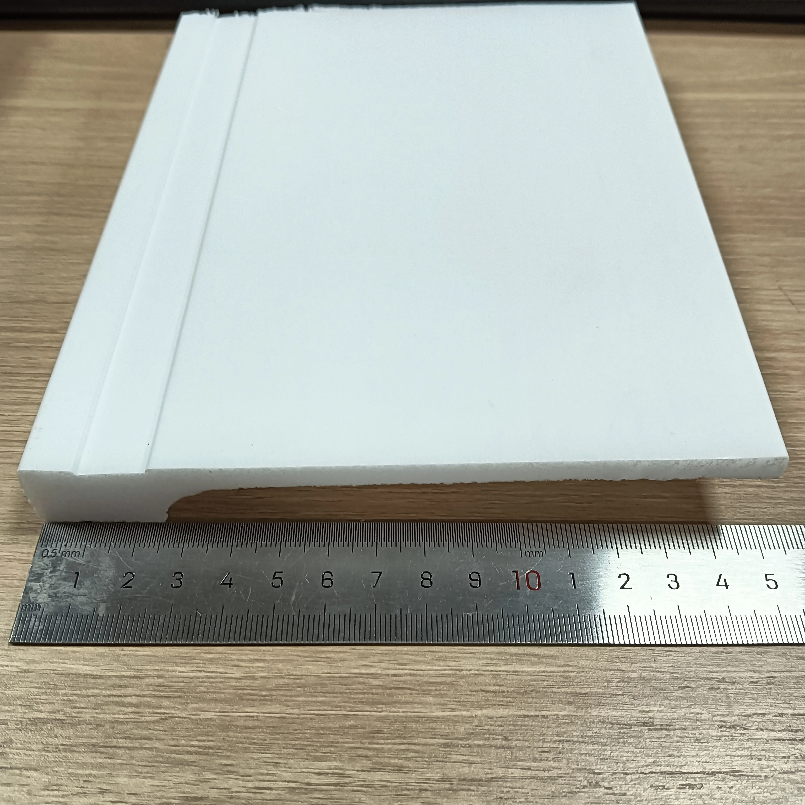 Polymer PS European style white skirting board plastic foam baseboard factory wholesale decoration spot plan