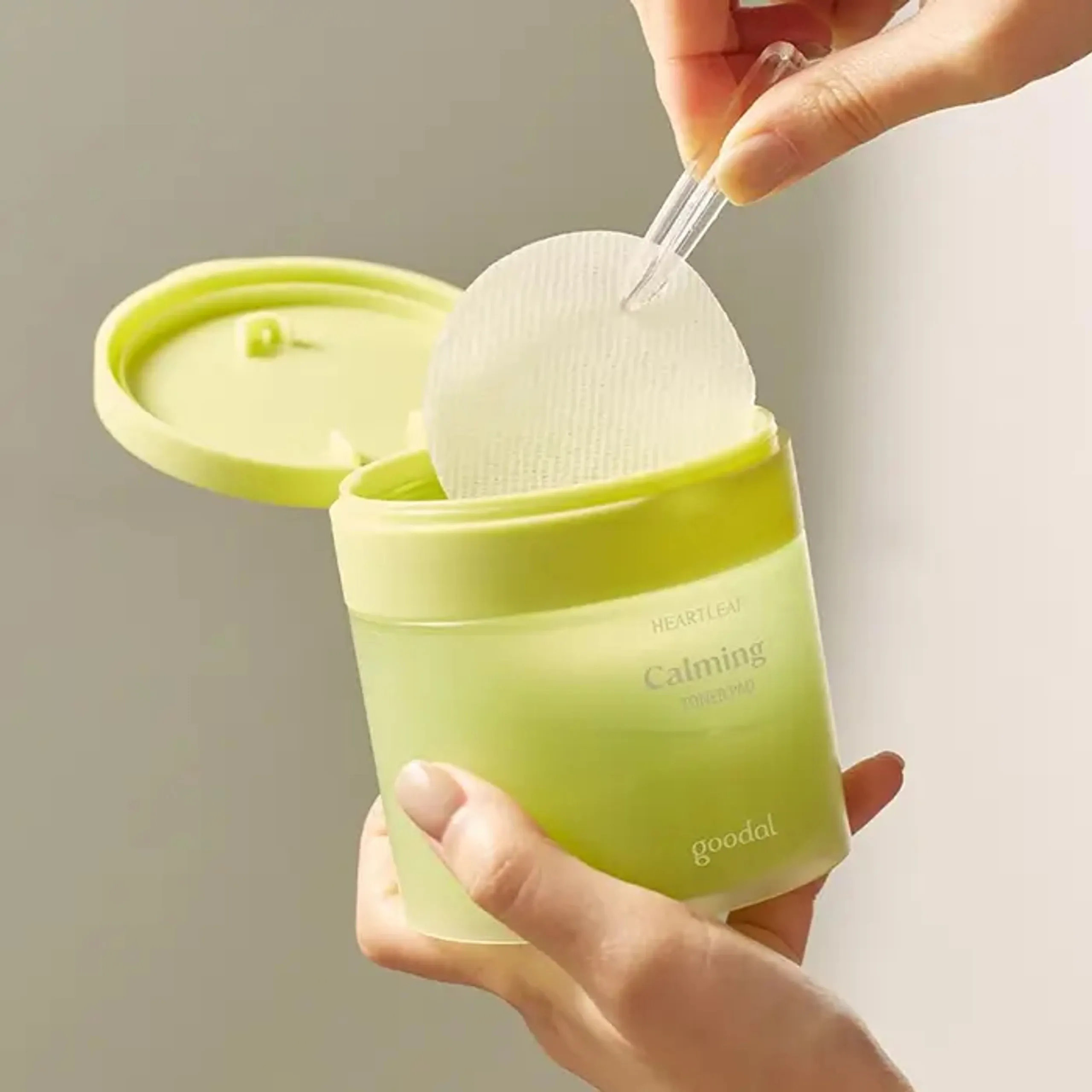 Korean Goodal Skin Care Toner Pads Heartleaf Calming Toner Pad 70 ea