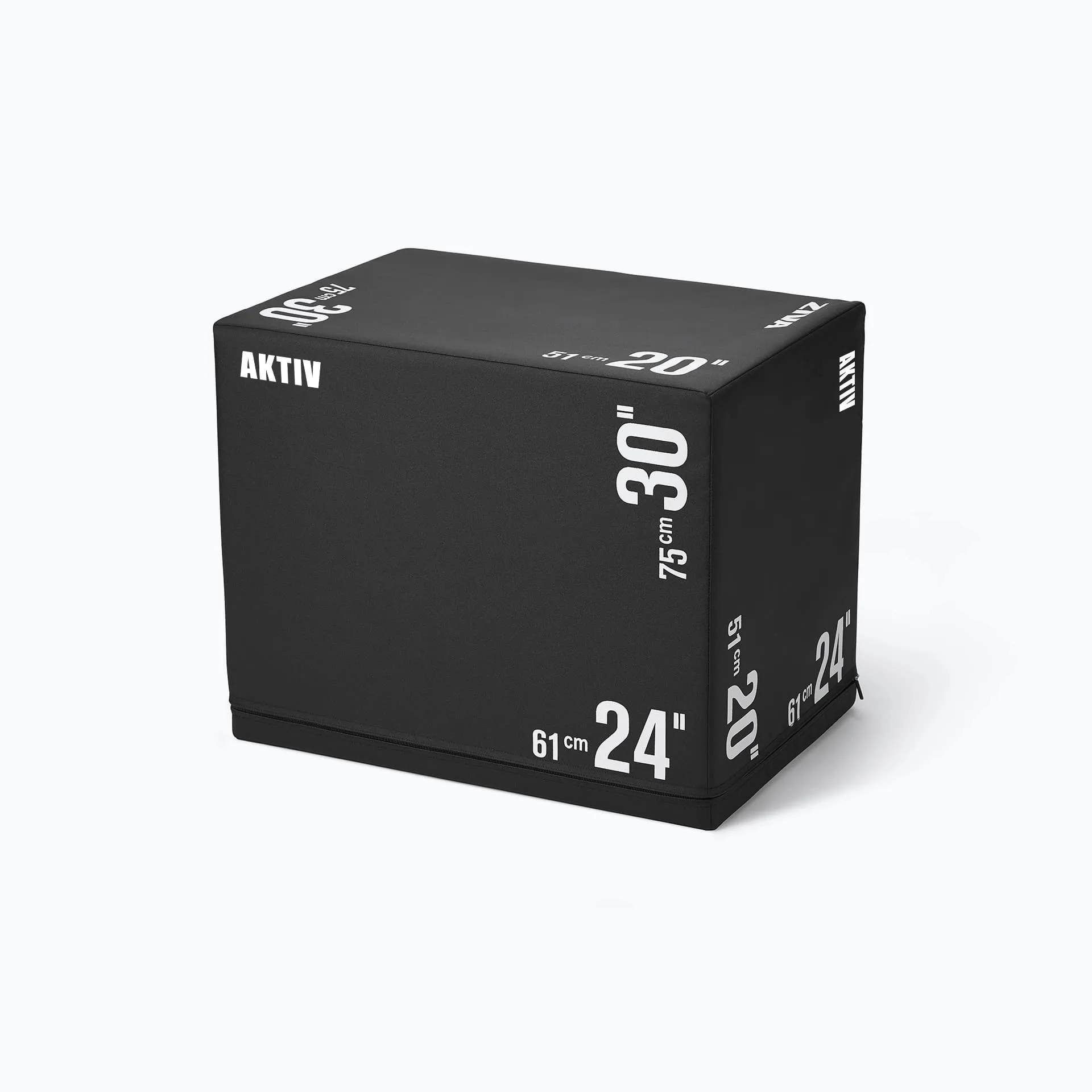 AKTIV Custom Logo Fitness 3-in-1 Foam Plyometric Jumping Box Premium Plyo Boxes for Training