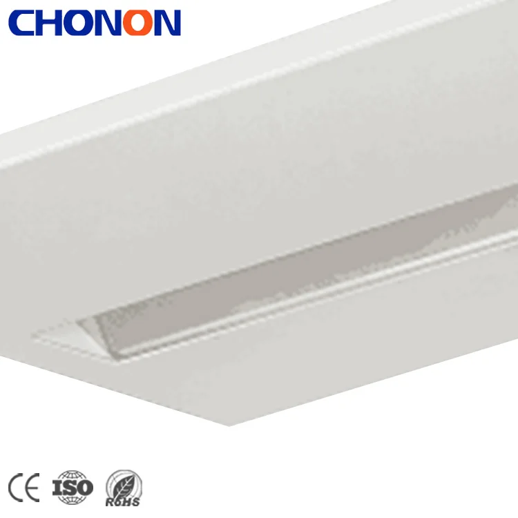3 Years Warranty Ultra Slim Dimmable 38W Exhibition Hall  Wall Washer Lamp Recessed LED Linear Panel Light