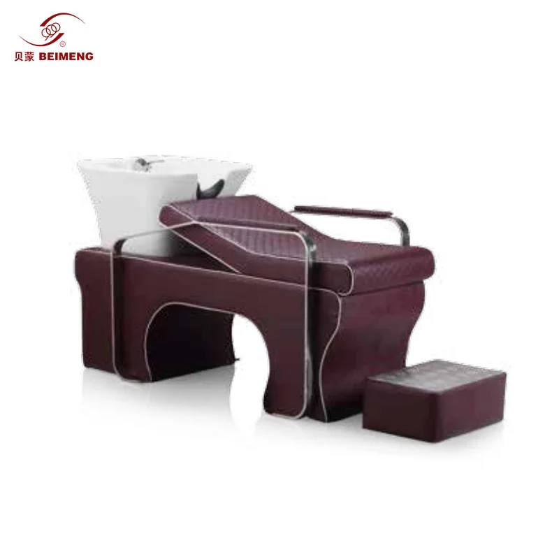Newest Fashion salon shampoo unit hair shampoo bed shampoo wash unit bed