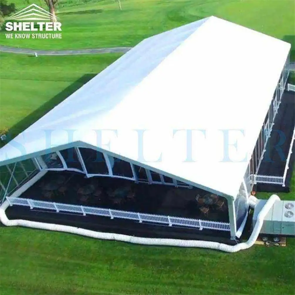 Clear Marquees Luxury Tent Outdoor Wedding Party Aluminum Glass Events Party Banquet Reception Wedding Tents For 300 500 People