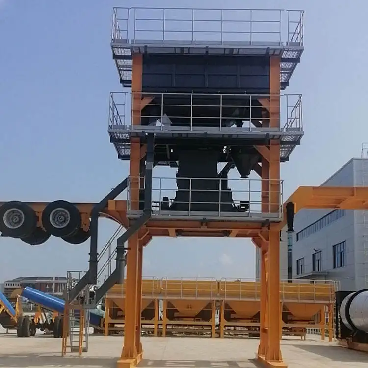 Дорожная строительная машина YLB1500 120tph, асфальтосборный смешанный завод