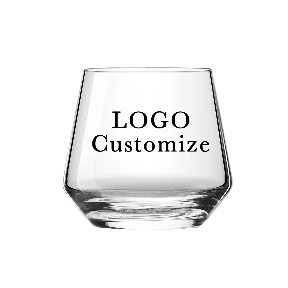 FAWLES Factory High Quality Classic Tumbler Whisky Wine Glasses 13oz Transparent stemless champagne glass