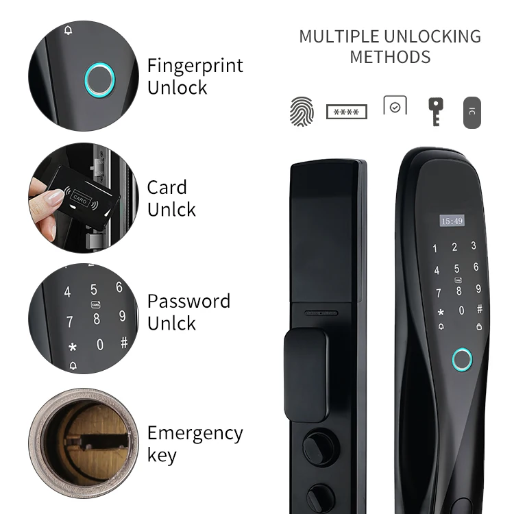 TYSH Tuya Smart Lock Automatic Home Electronic Locks Remote App Control Wifi Fingerprint Lock