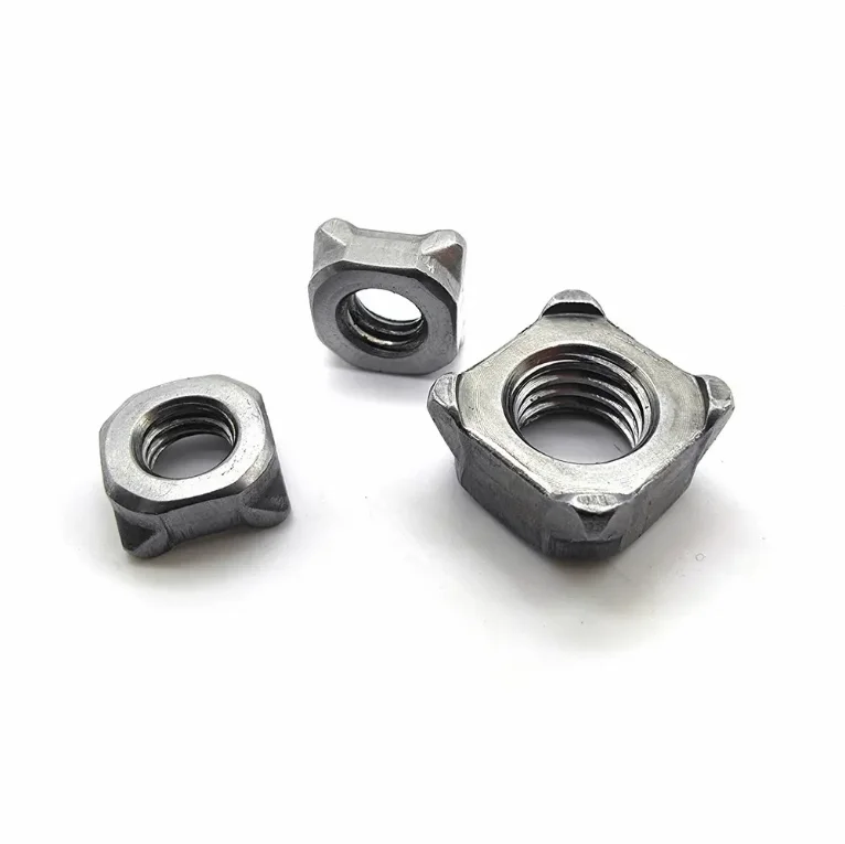 M6 Steel Square Nuts Chinese Manufacturers Factory Direct Sale Stainless Steel DIN 928 Square welded nut Fasteners