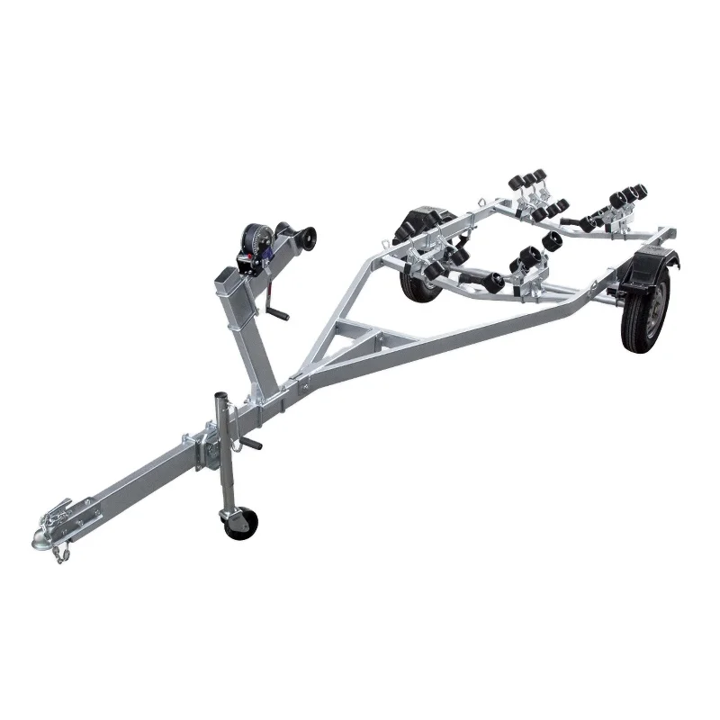 Powder Coated Galvanized yacht trailer Jet Ski trailer inflatable Boat Trailer
