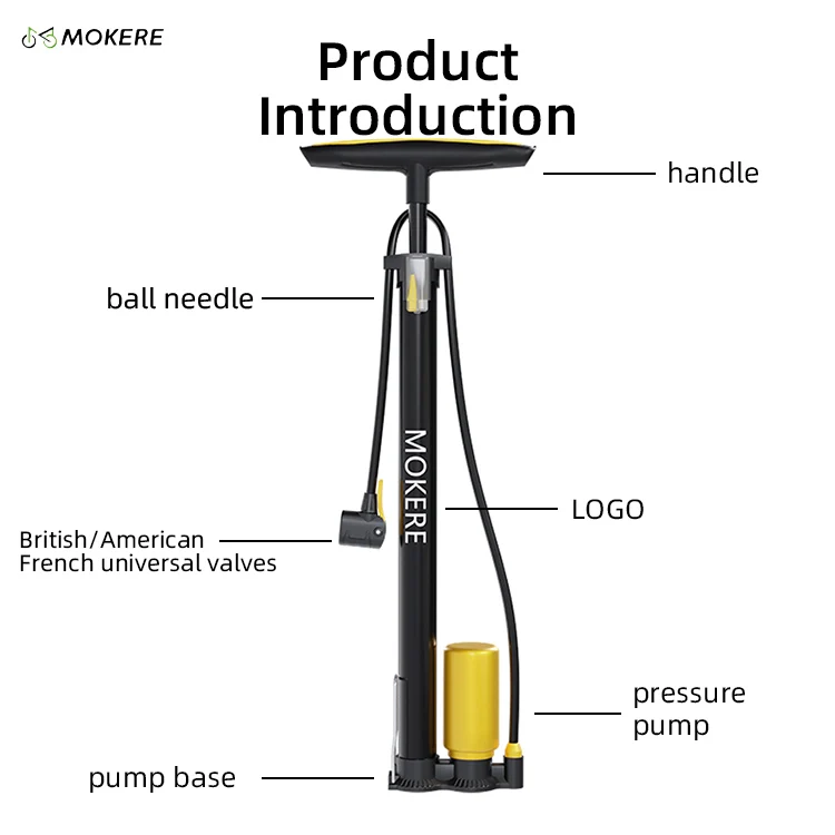 Hot Selling Portable Rechargeable Bicycle Hand Pumps Bike Air Pump