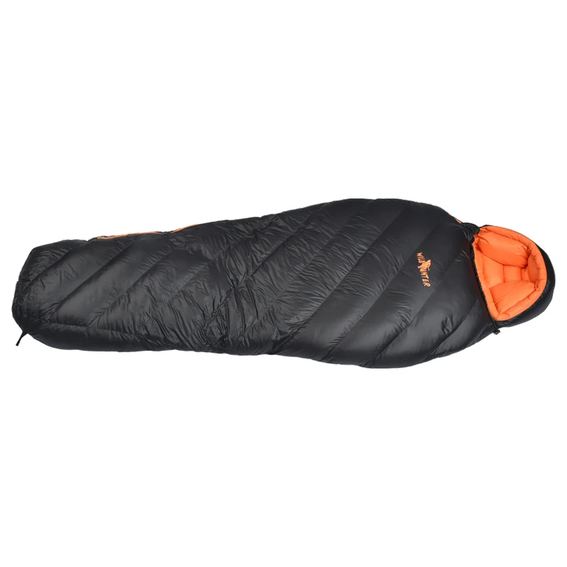 Excellent quality Alightweight mummy sleeping bag Waterproof Portable Goose Down Customized Outdoor Mummy Sleeping Bag
