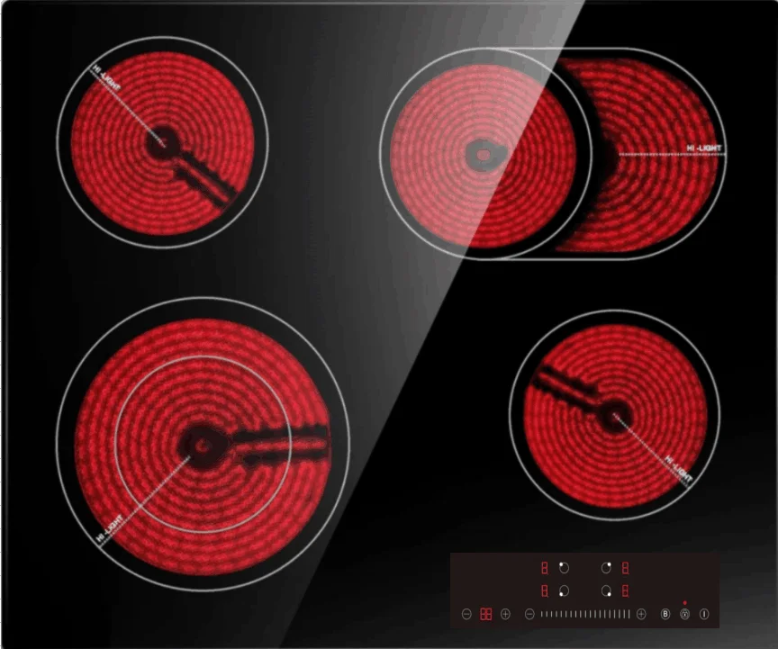 manufacturer induction cooker glass ceramic plate 60cm black crystal plate flat for induction stove plate cooker