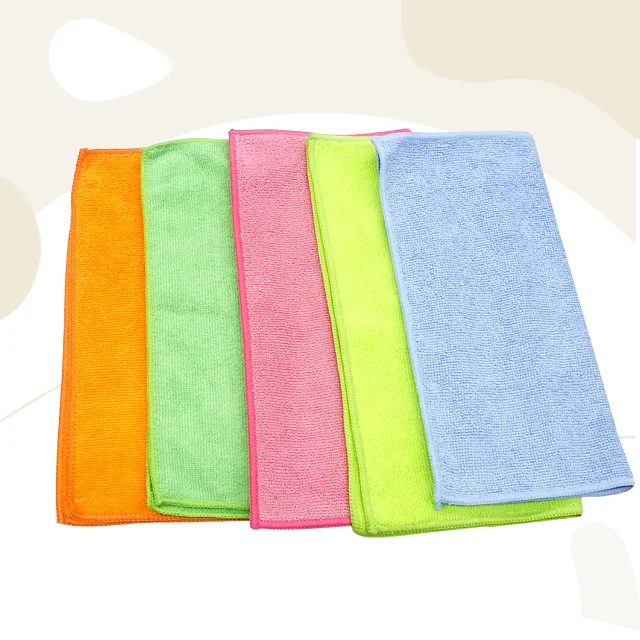 Custom Microfiber Cloth Micro Fibre Towel Microfiber Cleaning Cloths For Car Kitchen