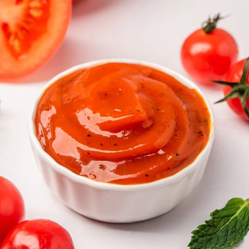 Traditional Tomato Paste  Fresh Italian Pizza Sauce can sizes photos different specifications  at Wholesale Price