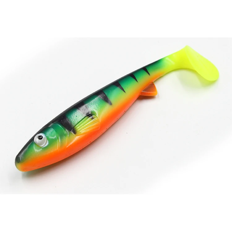 Selco 16Cm 38G Tpe T Tail Pvc Shad Swimbait Fishing Lure Swimbait Soft Plastic Bass Lure Fishing Lure Pike
