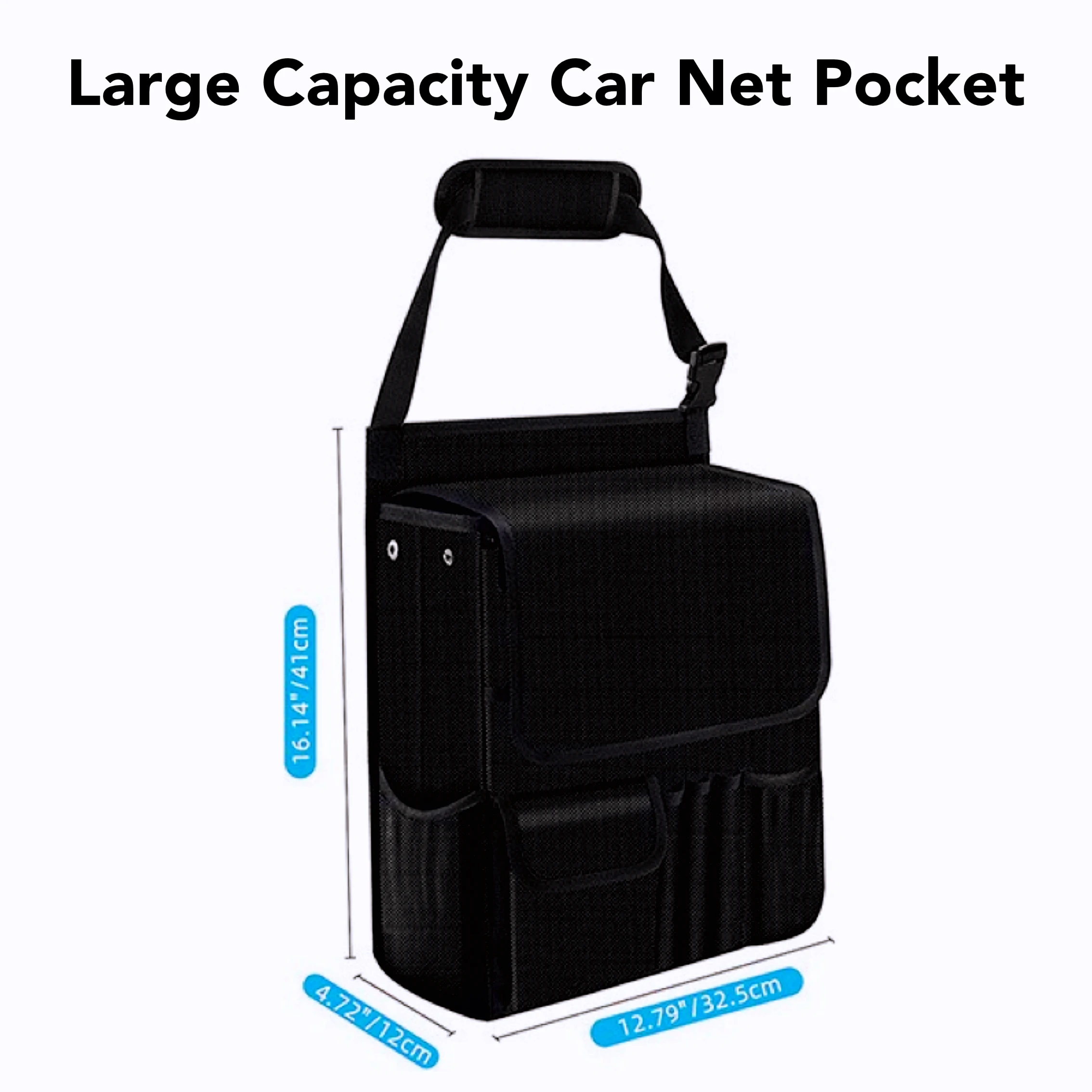 Car Organizer Bag Storage iPad Holder Back Seat Organizer Waterproof Car Backseat Organizer with Touch Screen Tablet Holder
