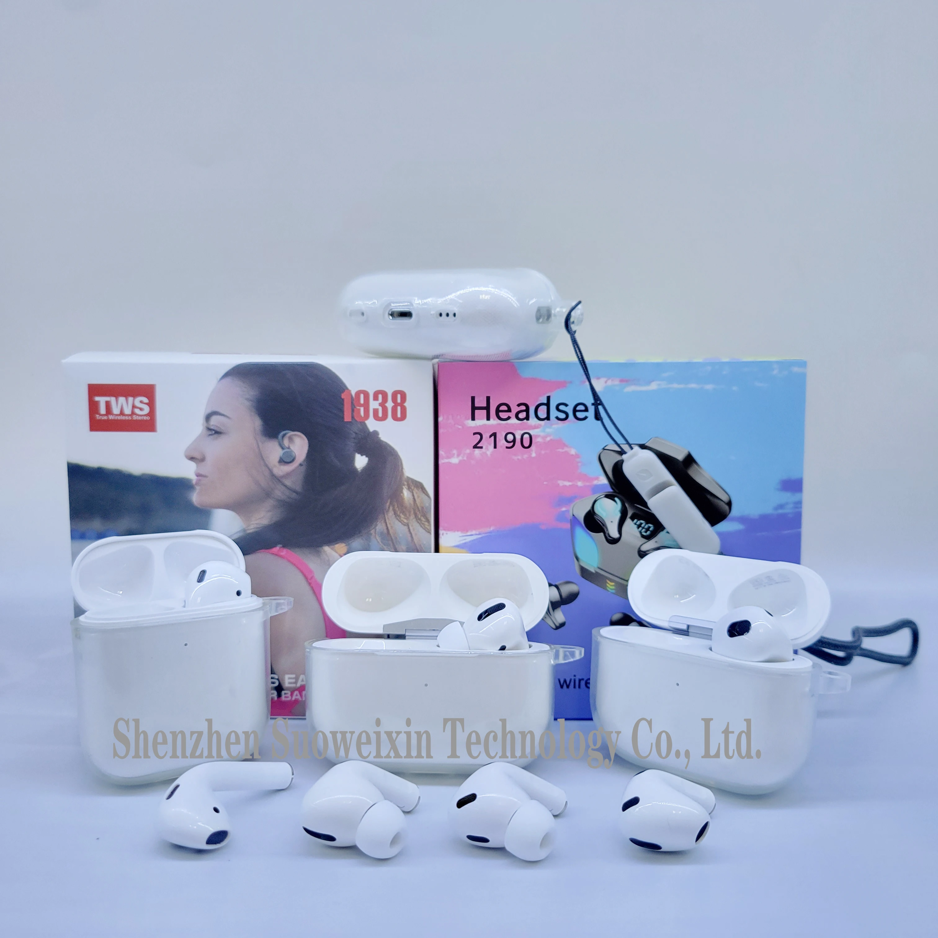 US&EU Stock ANC Air Gen 2 3 2nd 3rd Generation Airoha 1562a Pro 2 TWS Wireless Headphone Earphone Case cover