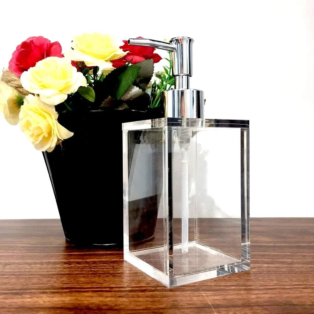 wholesale Acrylic Emulsion Soap Dispenser refillable Hand soap Liquid soap Homemade Cleansing Aromatherapy Lotion