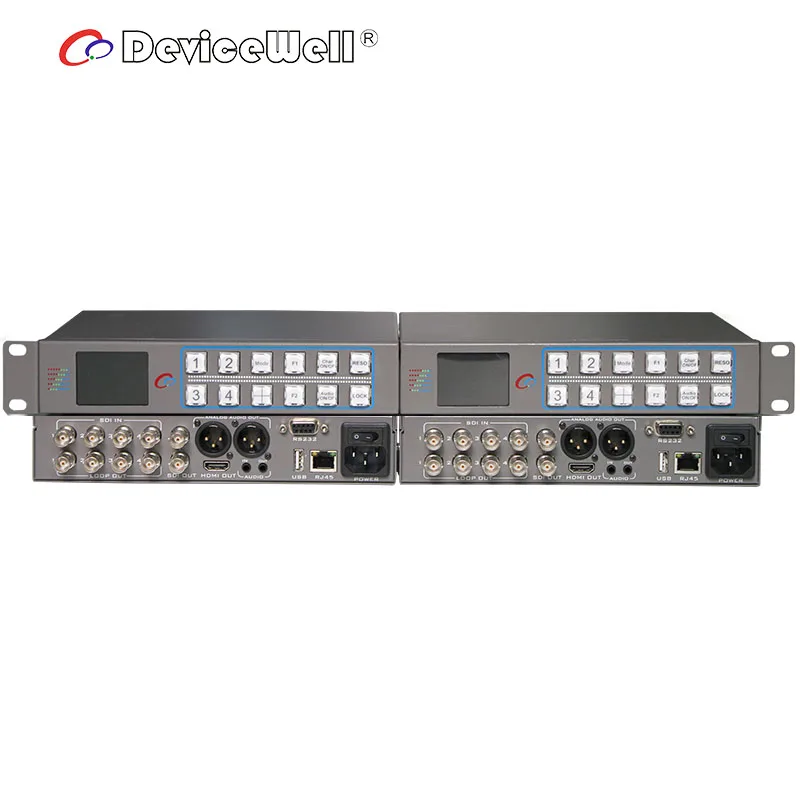 Видеорегистратор DeviceWell MVP9104, 4 экрана, светодиодный дисплей