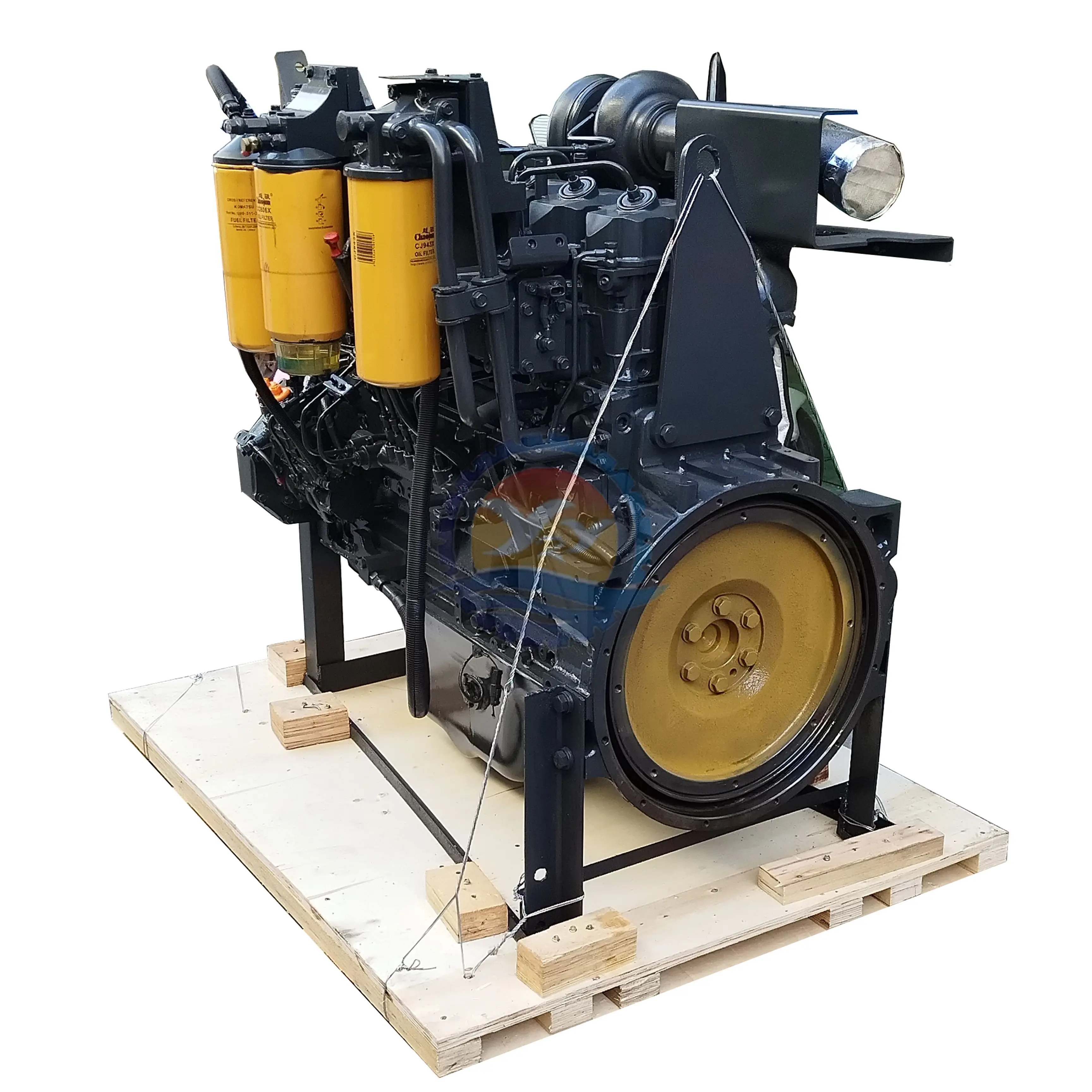 6D125 Engine Diesel 6D125 Engine Motor 6D125 Engine Assy For PC400-7 PC400-8 Excavator Parts