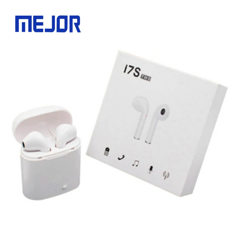 White window stereo i7 mini sports headset Pro5 earphones i7s TWS headphone i12 wireless earbud