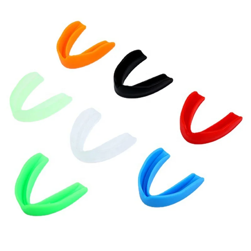EVA Rubber Safety Custom Logo Gum Shield Mouth guard for Adults Boxing Football