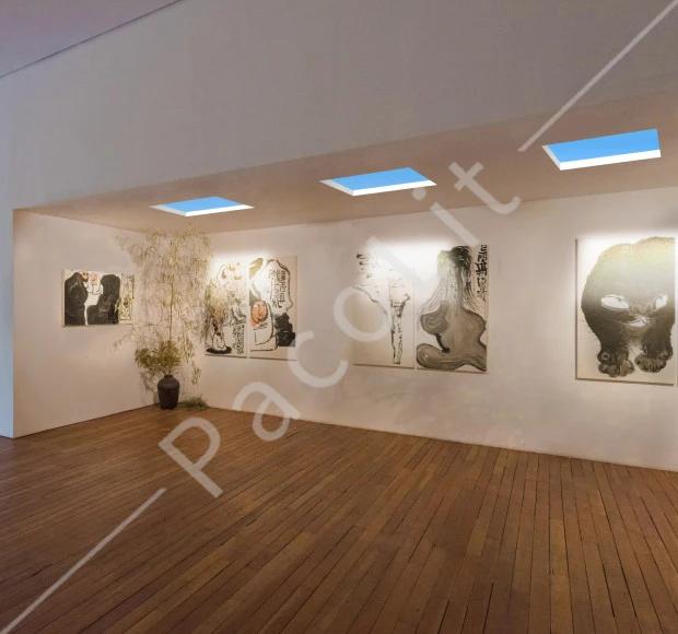 Square Type Best Replacement LED Blue Sky Panel Light IP44 Atmosphere Lighting Artificial Skylight Virtual Sunlight