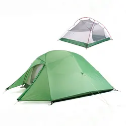 Wholesale Portable Ultralight 2, Person Double Layer Folding Winter Waterproof Outdoor Camping Hiking Tents With Carry Bag/