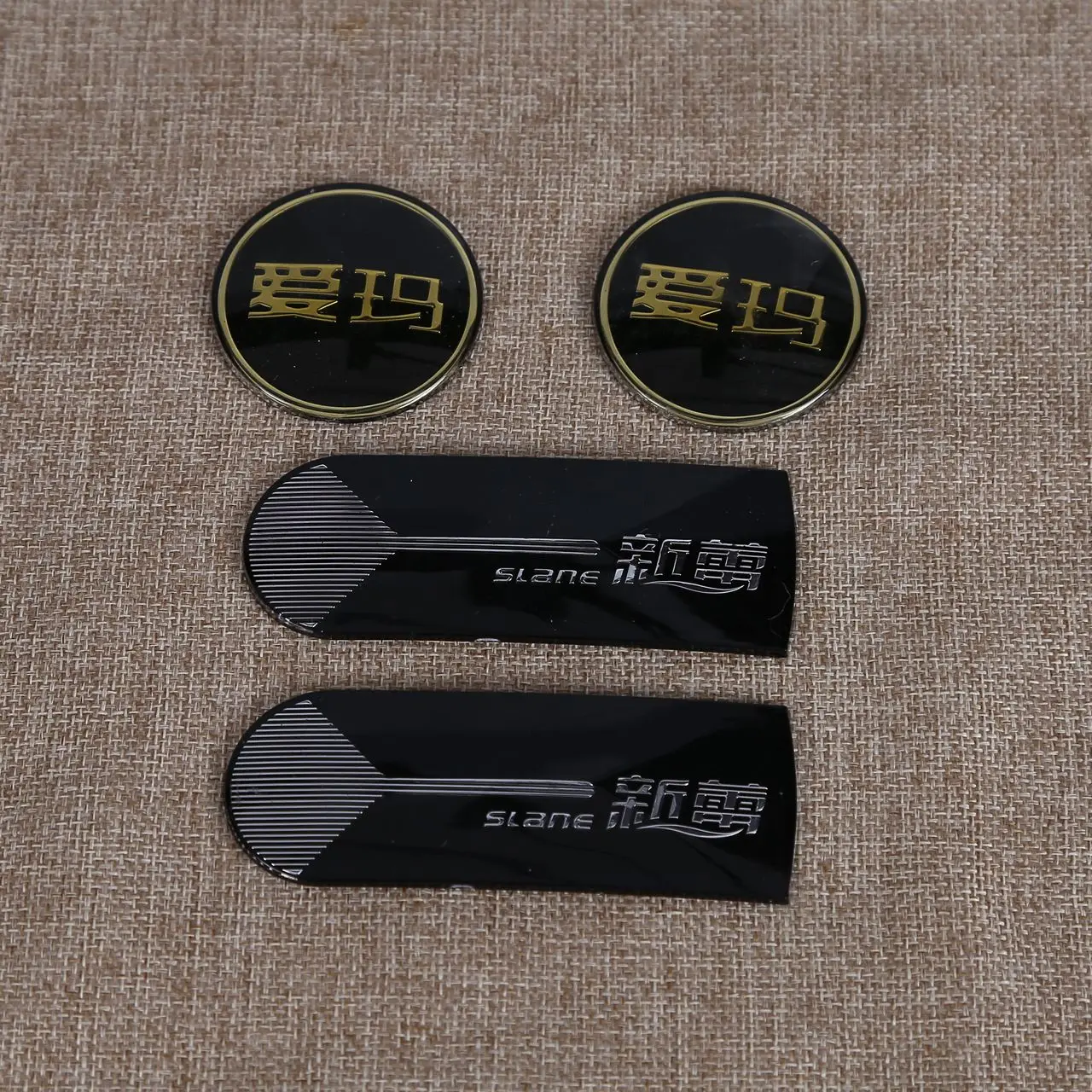 Manufacturer 3D outdoors ABS chrome logo sticker car emblem badge