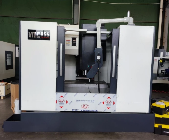 New precision centre machine cnc VMC 855 metal machining center provided GSK system control and tool changer