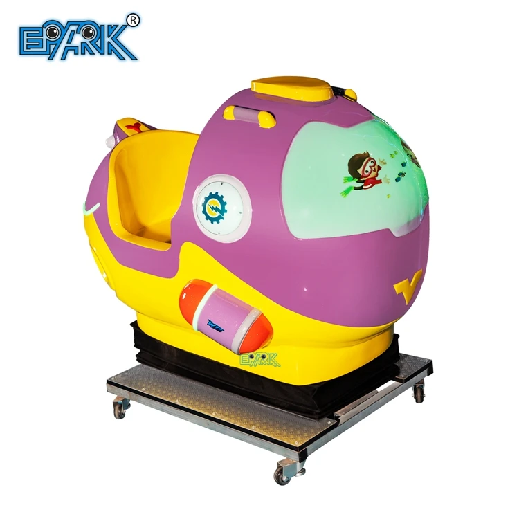 Amusement Park Ifec Arcade Game Machine Fiberglass Kiddie Ride Submarine Swing Car